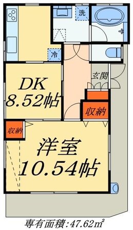 西新小岩４丁目一戸建の物件間取画像